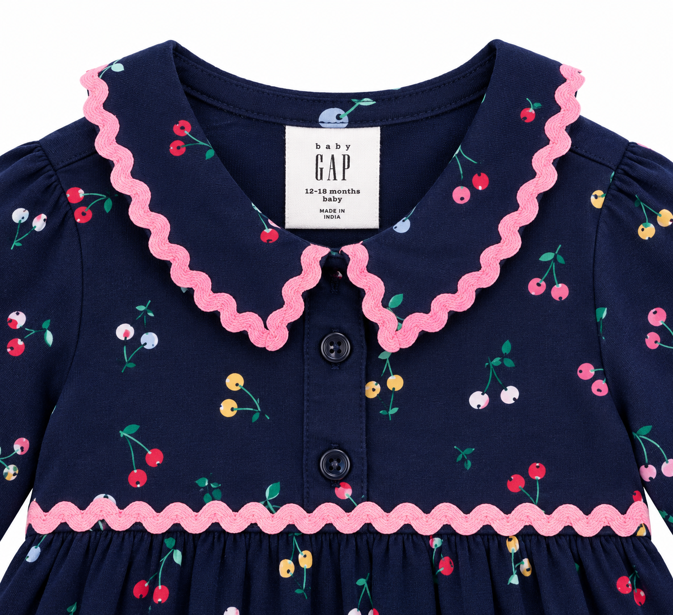 Baby GAP long sleeve dress 12-18 Months NWT