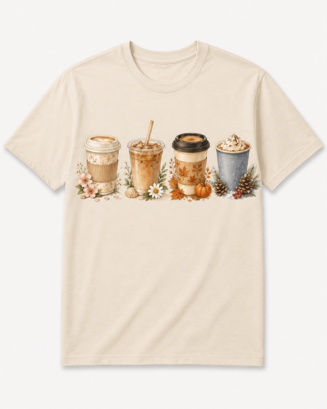 Coffee for Every Season T-Shirt