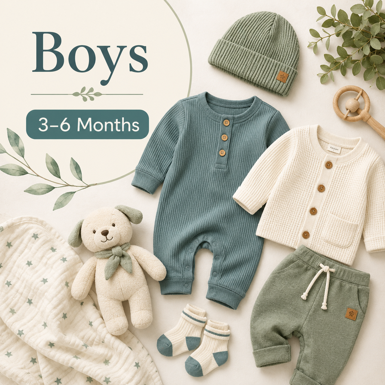 Boys 3-6 months