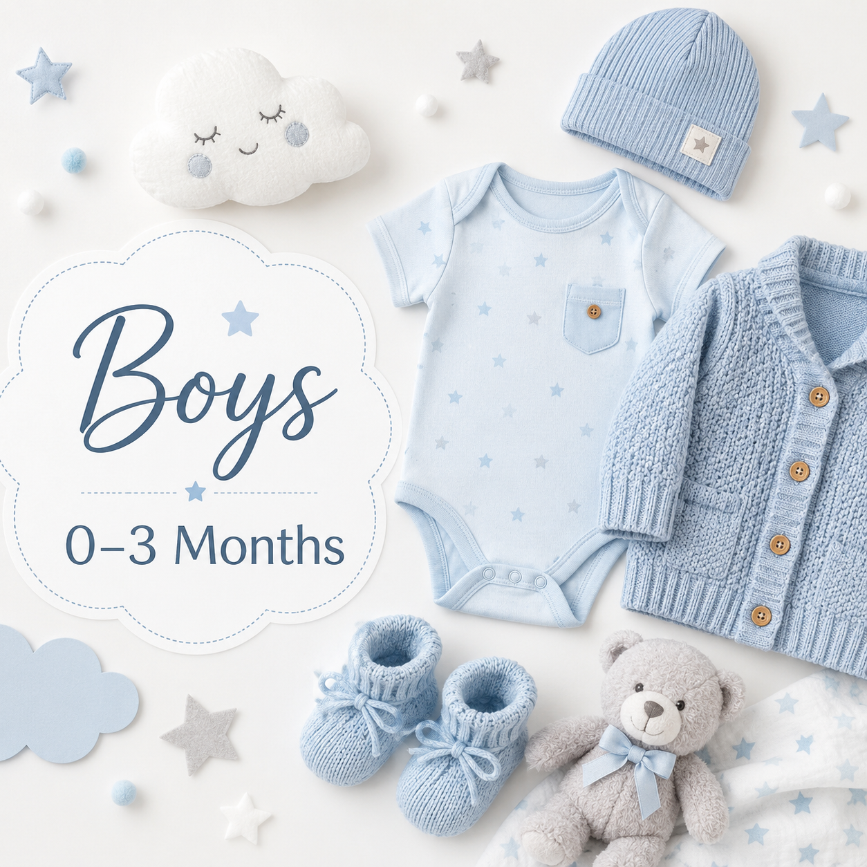 Boys 0-3 months