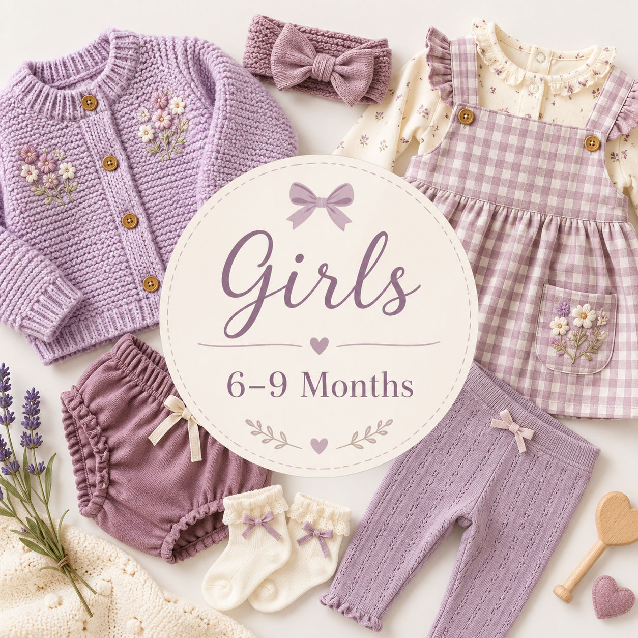 Girls 6-9 months