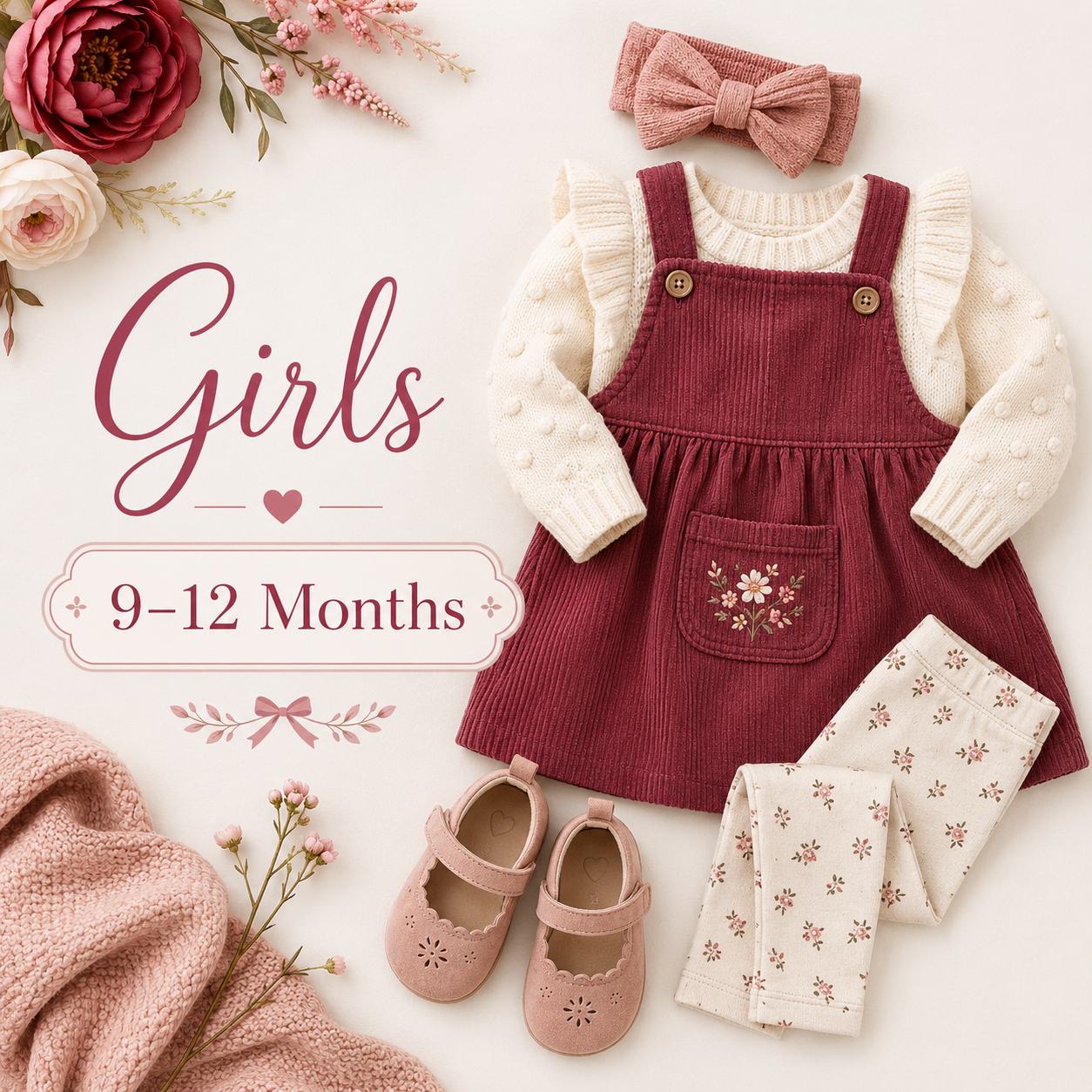 Girls 9- 12 months