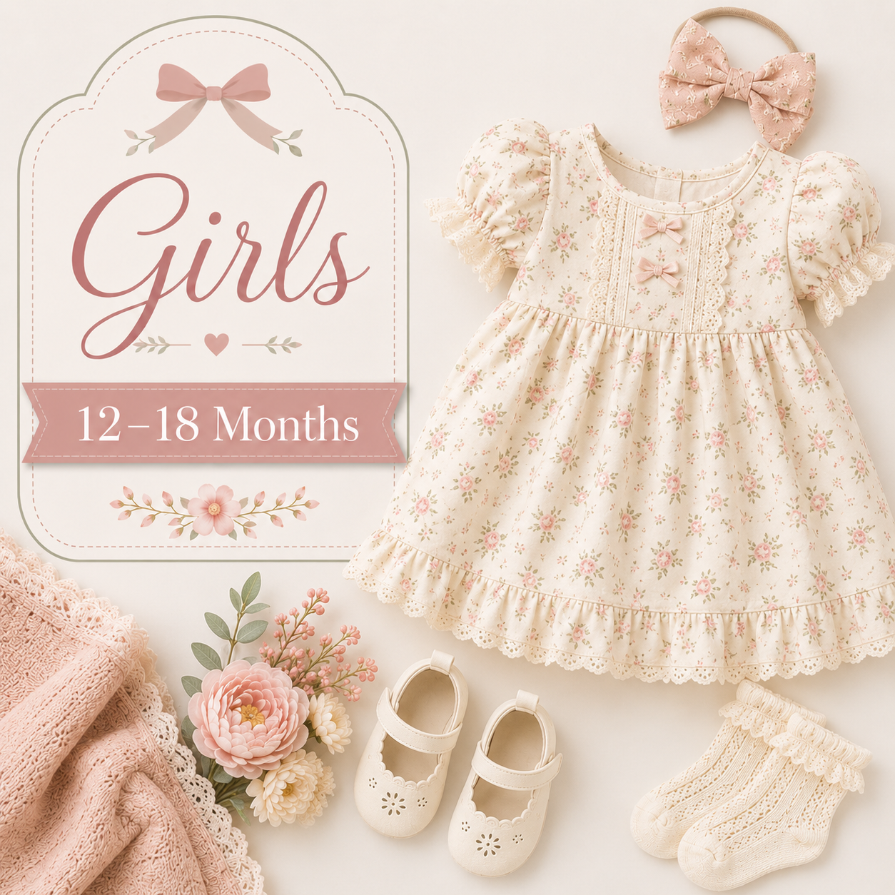 Girls 12-18 months