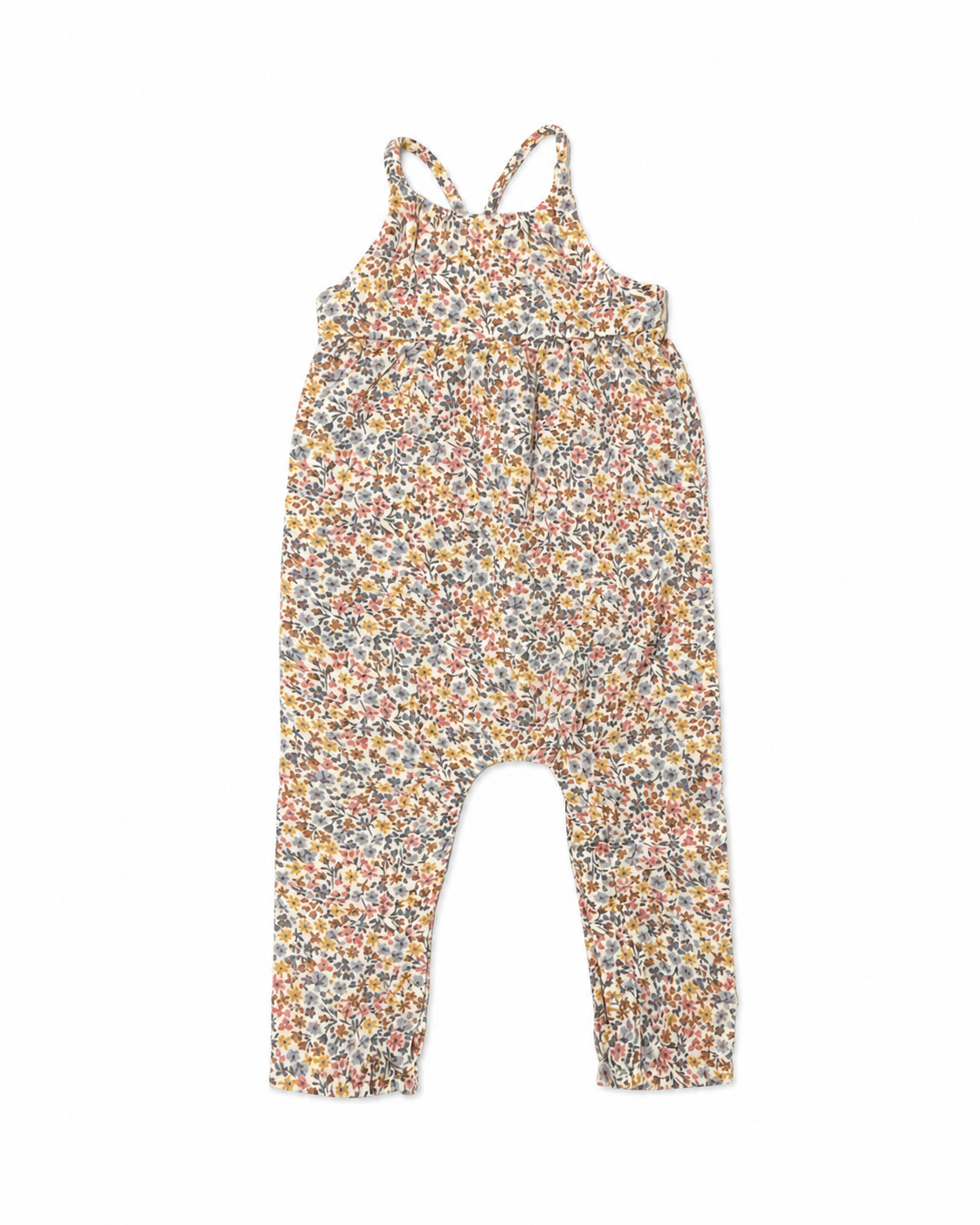 Little Planet  by Carter's Baby Girls’ Floral Sleeveless Jumpsuit Size 18 Months