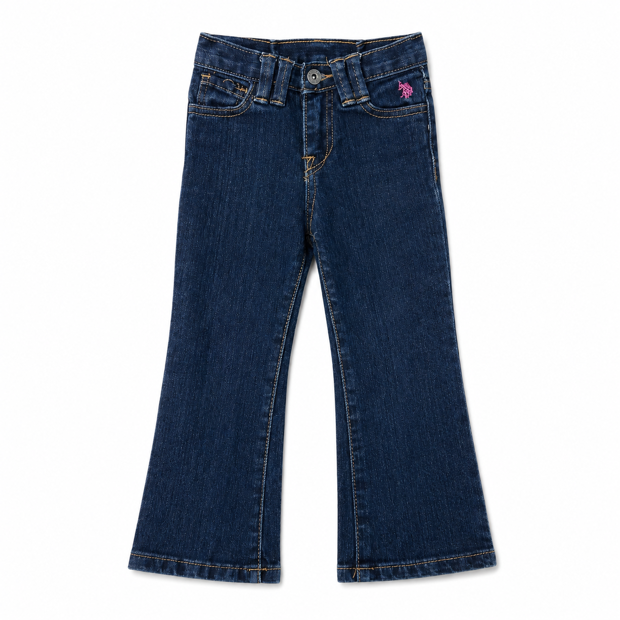 U.S. Polo Assn. Girls’ Dark Wash Bootcut Jeans Size 2