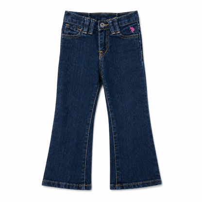 U.S. Polo Assn. Girls’ Dark Wash Bootcut Jeans Size 2