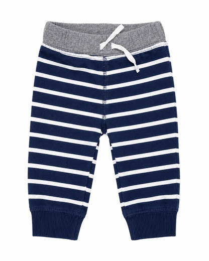 Carter’s Navy Striped Jogger Pants – Size 12 Months