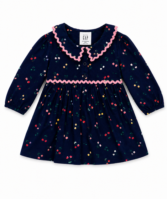 Baby GAP long sleeve dress 12-18 Months NWT