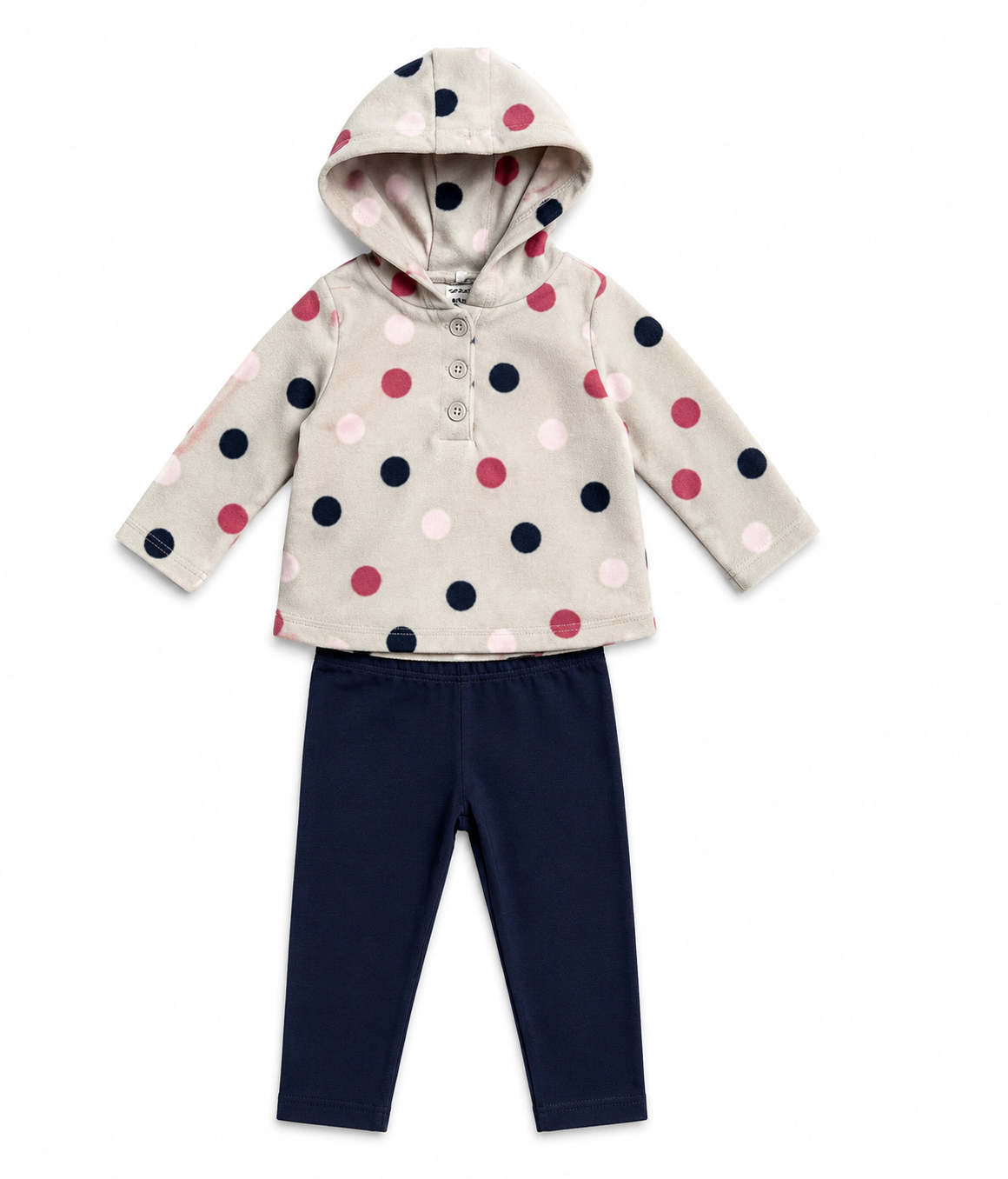 Carter's Baby Girls 2-Piece Fleece Hoodie & Leggings Set – 18 Months –NWT