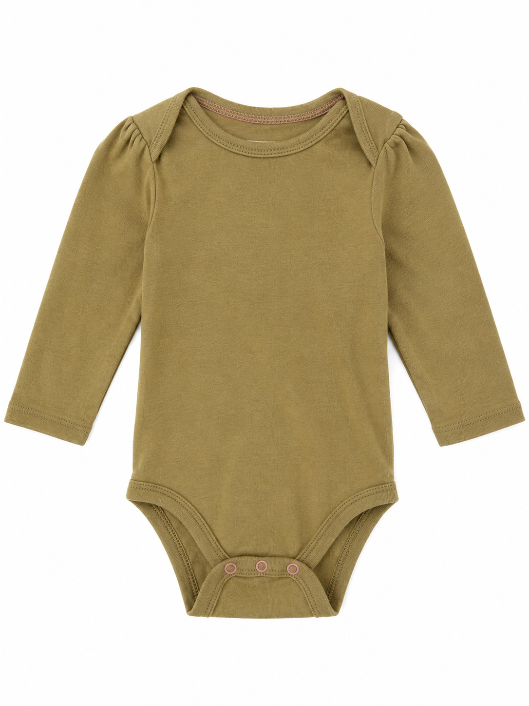 Cloud Island  Baby Long Sleeve Bodysuit – Olive Green - Size 18 Months