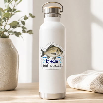Bream Enthusiast Fish Sticker – 10cm
