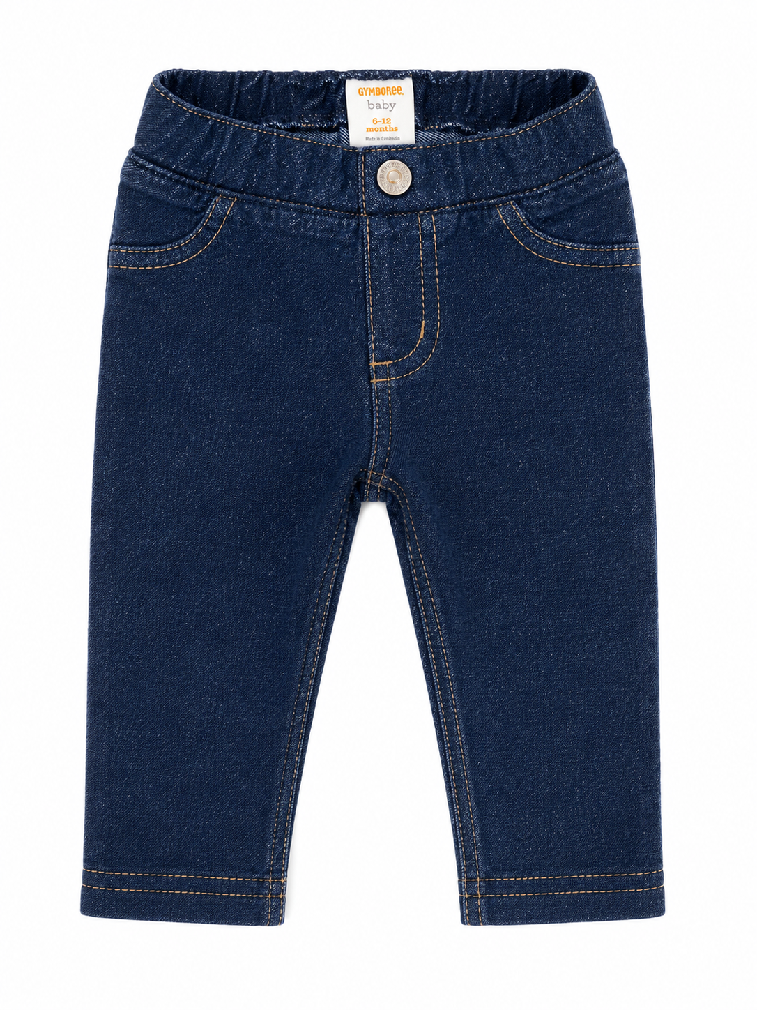 Gymboree Baby Denim Jeggings – Dark Wash  6–12 Months