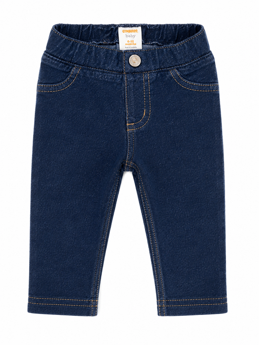 Gymboree Baby Denim Jeggings – Dark Wash  6–12 Months