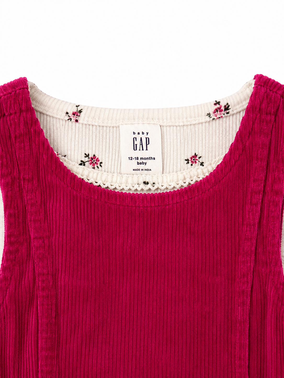 Baby Gap Corduroy Jumper Dress Set – Size 2 NWT