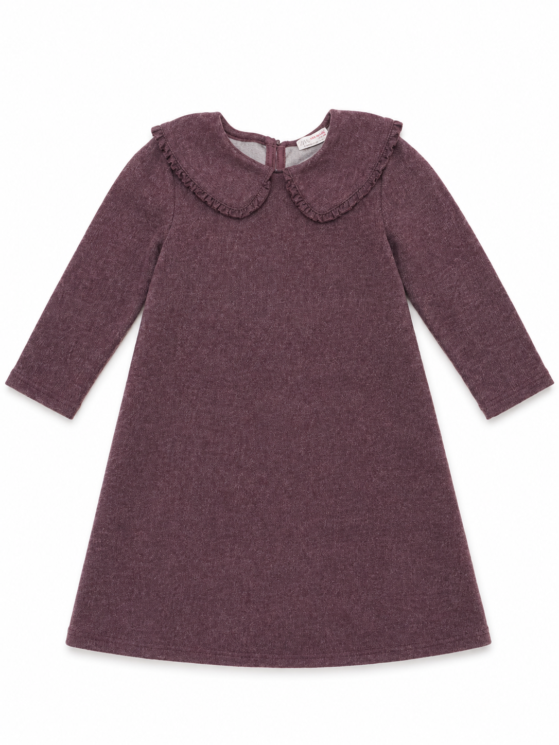 Tottini Girls Size 6 Collared Long Sleeve Dress