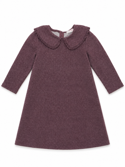 Tottini Girls Size 6 Collared Long Sleeve Dress