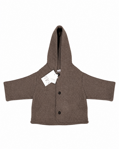 Zara Manteco Hooded Coat – Size 9–12 Months NWT