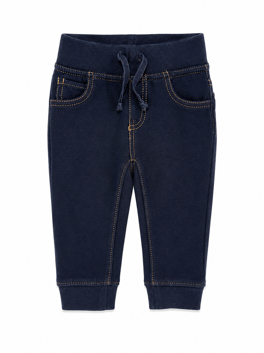 Bay Gap Navy Pull-On Jogger Pants Size 6-12 months