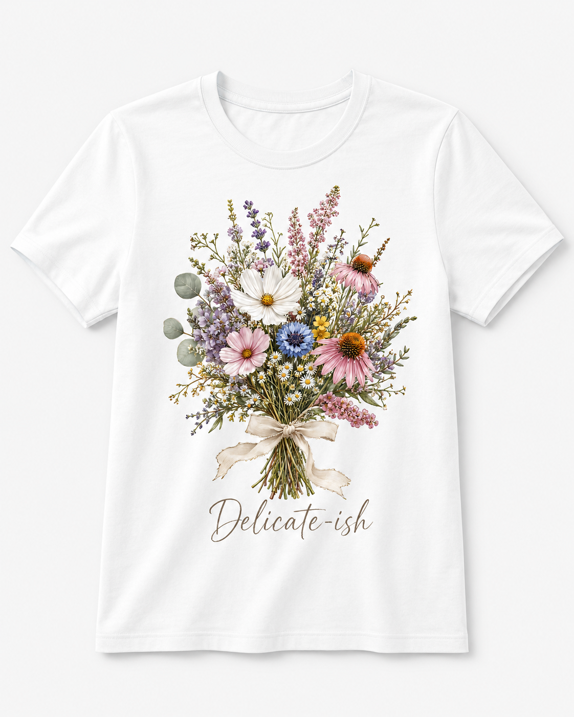 Delicate-ish Wildflower Bouquet T-Shirt
