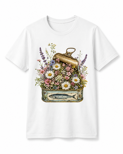 Wildflower Sardine Tin T-Shirt