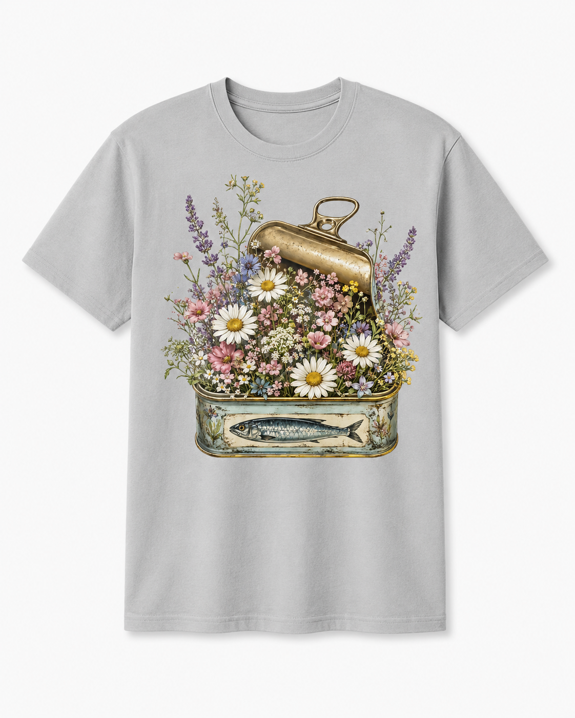 Wildflower Sardine Tin T-Shirt