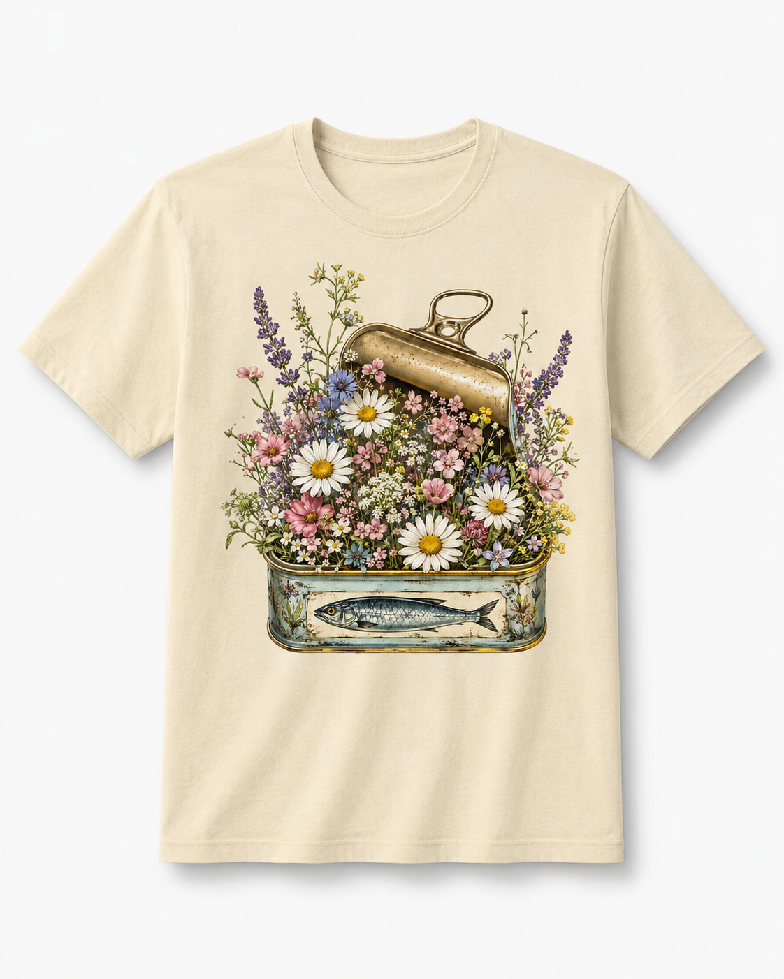 Wildflower Sardine Tin T-Shirt