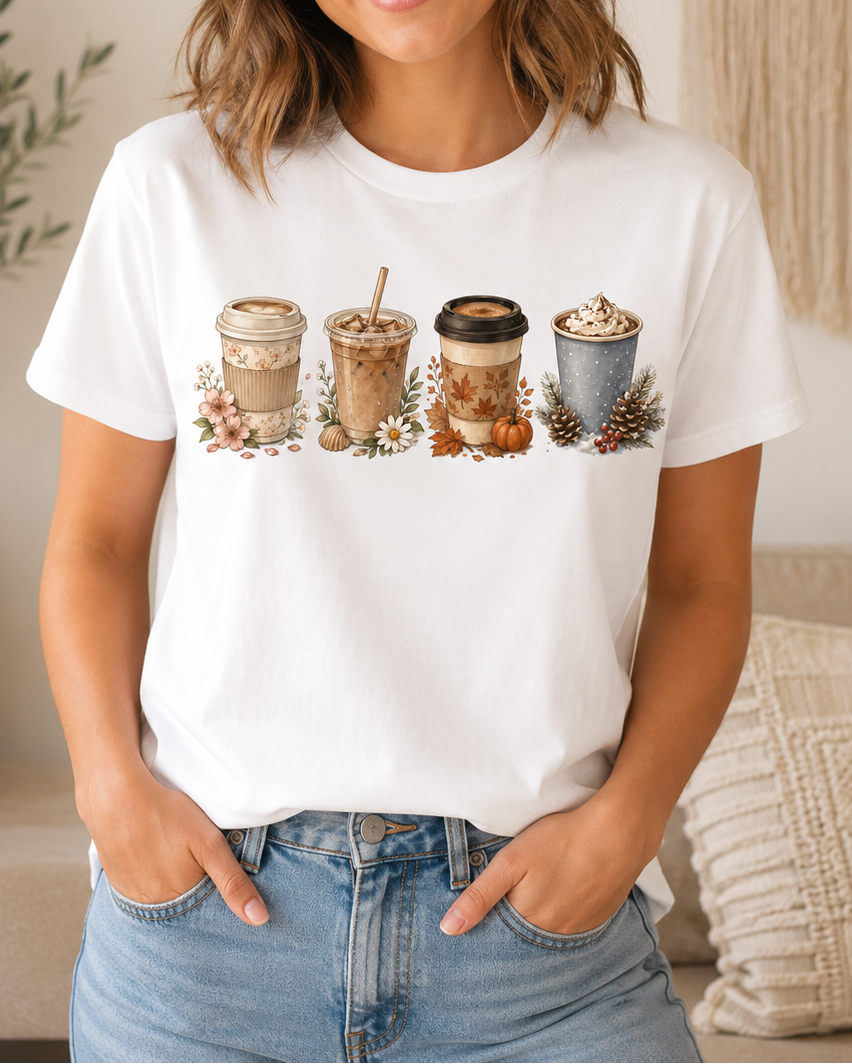 Coffee for Every Season T-Shirt