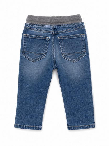 Cat and Jack Medium-Wash Denim Pull-On Jeans- Size 18 months