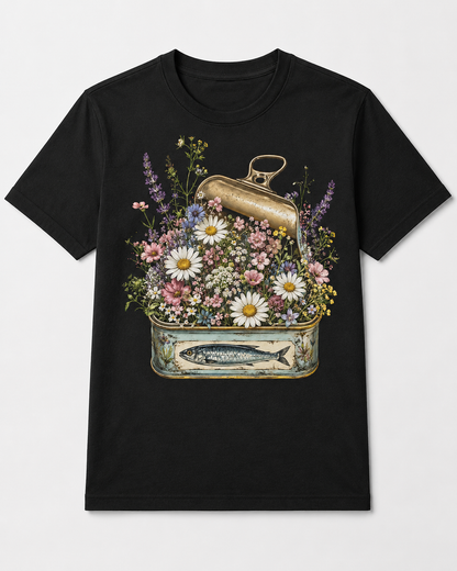 Wildflower Sardine Tin T-Shirt