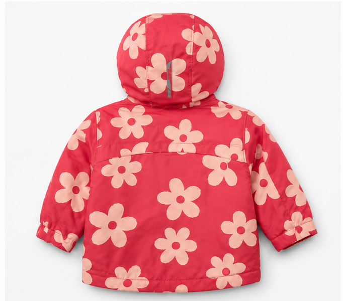 Cat & Jack Floral Hooded Jacket – Size 12 Months