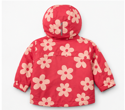 Cat & Jack Floral Hooded Jacket – Size 12 Months