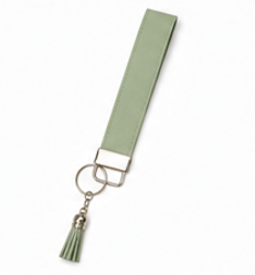 Handmade Mystery Fabric Wristlet Keychain